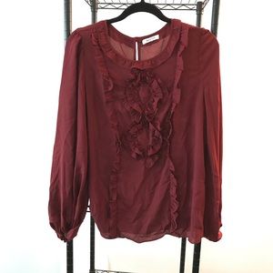 Max Studio Red Blouse